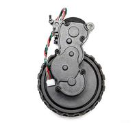 For Ihome For Autovac For Nova S1 S1 Pro V9 Robot Vacuum Left Right Main Wheel Replacement Part For Hardwood Floor And Carpet Cleaning Quiet Plastic Caster Accessory Black Color Easy Install(Right)