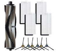 For ILIFE A20, T20S, V3x Filter and Main Side Brushes Kit for Polaris PVCR 3600, G2 Cleaning Essentials