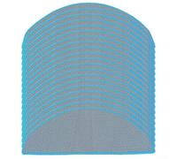 For ILIFE, Vyzzle D10, R1D Edge, Eve Robot Vacuum Mop Cloths, Microfiber Replacement Pads for Pet Hair and Kids, 4-20 Pack(20 PACK)
