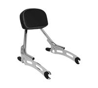 For Indian For Scout Bobber For Super Scout 2025 2026 Motorcycle Backrest Rear Passenger Seat Luggage Rack Carrier Holder Sissy Bar Pad(Chrome)