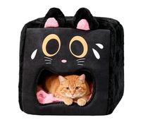 for Indoor Cats - Plush Pet Sleeping Tent, Soft Sleeping Bed for Indoor Cats | Detachable Enclosed Bed for Cats, for Living Room, House, Apart