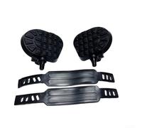 For Indoor Cycling Pedals With Strap Integration For Spin Bikes Supporting Both 9/16 Inch And 1/2 Inch Crank Threads(Lotus leaf 916)
