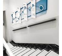 for Indoor/Outdoor Steps, 50 cm (1.6 ft) Safety Railing for Bar, Loft, Childcare, Elderly Support - Durable and Stylish Design