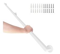 for Indoor/Outdoor Use Safety Wall-Mounted Stair Railing 1m to Adjustable White Grab Rail (4.) - Hand Grip for Stairs & Balconies