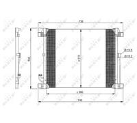 FOR INFINITI EX A/C CONDENSERS 350099