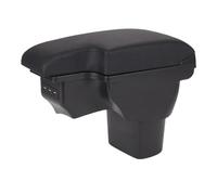 For Infiniti For ESQ 2010-2019 Car Armrest Box Interior Details Accessories Storage Box Retrofit Parts WEFOLCC(A2 Black Black line)