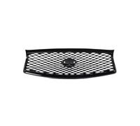 For Infiniti For Q50 For Q50S 2014 2015 2016 2017 All Models Car Upper Bumper Hood Mesh Grid Kit Glossy Black Front Grille Front Grille Trim Cover