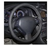 For Infiniti For QX50 For G25 For G35 For G37 Customized Car Steering Wheel Cover Anti-Slip Braid Auto Interior Leather Protector Steering Wheel(Red Thread)