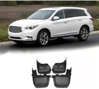 for Infiniti JX35 QX60 2013-2018 Mud Flaps Holes Vehicle Tire Protector Mudflaps Splash Guards Fenders Front Rear Mud Flap Mudguards