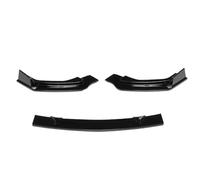 For Infiniti Q50 2014 2015 2016 2017 2018 2019 2020 2021 Car Front Bumper Lip Spoiler Diffuser Car Body Kit Protection Guard(18-21 Normal Black)