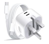For Infinix Hot 40i Charger, 45W Dual PD 3.0 Ports GaN Charger For Infinix Hot 40i PPS Charger with Fast Charging Cable