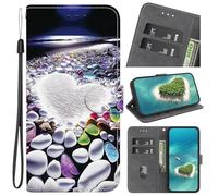 for Infinix Note 40 5G Case Leather, Shockproof Wallet Book Flip Folio Stand View Cover Magnetic Closure with Card Slots and Kickstand for Infinix Note 40 5G Phone Cover Love