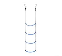 For Inflatable Boat Climbing Ladder for Safe Boarding UV Protected Design with Easy Storage (Blue-4)