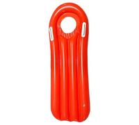 for Inflatable - Portable Swimming Pool Lounger - Inflatable Swimming Pool Sofa - Inflatable Surfboard Red with Handles for Beach