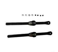 For Inline Skates Buckles and Ice Skates Buckles 2pcs Set 250mm Ratchet Style Adjustment for Secure Upper Hold (Style A)