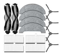 for INOMI LE7 SE8 Robot Vacuum Replacement Parts, Accessories Kit with Main Brush, Side Brushes, Mop Pads and for HEPA Filter, Automatic Sweeper for Spare
