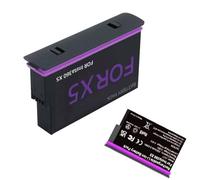 For Insta 360 X5 Replacement Battery,2500mAh Rechargeable Battery Compatible for Insta360 X5 Camera,Sports Camera Battery for Insta360 X5 Accessories,Lithium Battery for Insta360 X5 Camera