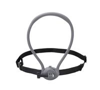 For Insta360 GO Neck Mount, Lightweight Silicone Aluminium ABS Bracket with Stainless Steel and PU for Stable First-Person Shots, Black 6.1x16.1x6.1cm