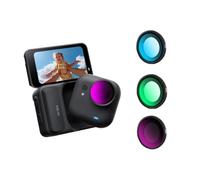 For Insta360 GO Ultra, Filters UV CPL Polarize Dimmer Waterproof Anti Scratch HD Lens Protective Film, Sport Camera 360 GO Ultra ND8/32/64 Optical Filters. (CPL+UV+ND8)