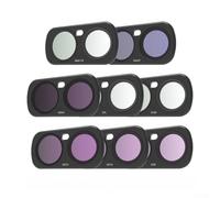 for insta360 Luna Filter Kit - ND & CPL Optical Glass Lenses for Glare Reduction - Enhanced Colour for Aerial Shots - Action Cam Accessories - Slim 4g Design(8 in 1)