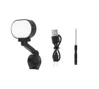 for Insta360 Luna Ultra LED Fill Video Light Adjustable USB-C Rechargeable | Portable Tilt-Adjustable Mini Video Light for Close-Range Selfie Vlog Recording Lightweight 3 Color Modes/2 Brightness Levels