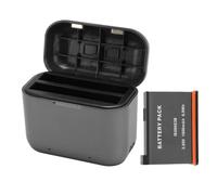 for Insta360 X3 Camera Battery Charger, 1800mAh Replacement Battery, Quick Charging, LED Indicator, Storage Case, Compatible with ONE X3 Sports Camera