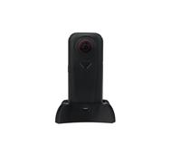 For Insta360 X4 Air, Portable Desktop Base Rechargeable Non Slip Fixing Stand, Sport Camera 360 X4 Air Extension Bracket (Black)