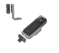 For Insta360 X5, Aluminum Alloy Horizontal Vertical Expansion Bracket Multifunctional L-Type Frame, Compatible Magnetic Adapter Accessories for 360 X5/X4