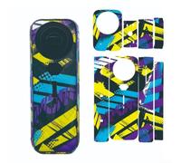 for insta360 X5 Button Stickers PVC Colorful Tactile Set for(A) | Tactile raised buttons, easy locate while wearing thick gloves, winter sports essential, for durable PVC material