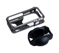 for insta360 X5 Metal Cage Frame Lightweight Aluminum Alloy | Lightweight design at 65g, portable for travel, for durable metal frame, easy carry, outdoor ready