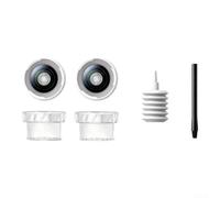 for insta360 X6 Lens Kit with Optical Glass and Tools for insta360 | for premium glass and ABS material, for durable construction, clear imaging, scratch resistant, black finish
