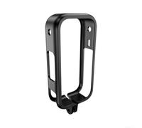 for insta360 X6 Protective Shell with Cold Shoe Slot for insta360 | Cold shoe mount for top, adds mic or light, robust ABS material, precise cutouts, black matte finish