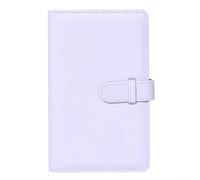 for instax for mini Photo Album 108 Pockets for Fujifilm for mini 13 12 11 90 - PU Leather Keepsake Book for Weddings Travel Baby Gifts Blue(Purple)