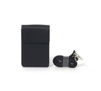 for Instax mini Link+ Photo Printer Storage Case, Digital Fitted Protective Bag PU Leather Carrying Case for Instax Mini Link with Adjusable Shoulder Strap (Black)