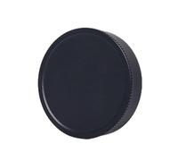 for Instax Wide Evo Camera Lens Cap Lens Cover Dustproof Waterproof Aluminum Alloy Protective Cover Camera Accessory (Black)