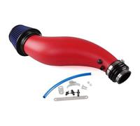 For Integra 1994 1995 1996 1997 1998 1999 2000 2001 Car Air Intake Pipe Air Filter Black Red Blue Carbon Air Box Intake Hose(Red)
