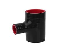 for Intercooler Turbo Kit Blow Off Valve BOV Coupler Adapter 4-Ply 25/34mm T-Shape Pipe T-Piece Silicone Hose 3-Way 51-76mm Air Intake Hose(70x34mm)