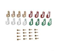 For Intermatic 156T1978A T100 Series Pool Timer Switch Kit, 8-On/8-Off for Dial Releases Compatible with T101/ T102/ T103/ T104, Red Green Gold Silver(4-color mixture)