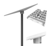 For Internet Satellite V3 Installation Kit for Starlink Gen 3 Roof Eaves Mounting Bracket Stainless Steel Wall Mounted Bracket (White)