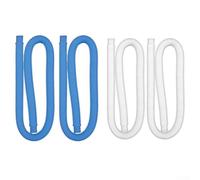 For Intex 1-1/4" Fitting Hose Above Ground Pool Pump Replacement 1m, White/Blue(blue)