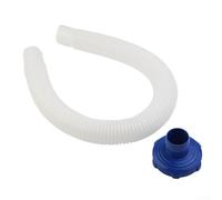 For Intex 25016 Above Ground Pool Skimmer Hose Replacement Set with Adapter B for Pools 18 Foot and Larger Using 1 5 Inch Diameter Hose