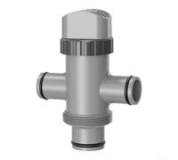 for intex Pool Replacement Valve Dual-Separation 6.3in for | Robust plastic construction, weather resistant, long lasting performance, fits standard hoses, easy clean
