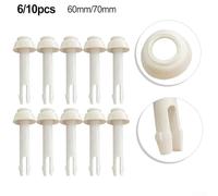 For Intex Replacement Joint Pin and Rubber Seal Kit for 13' 24' Metal Frame Pools 60mm 70mm Size Suitable for Various Above Ground Pool Models (6pcs 70mm)