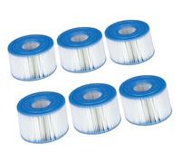 For Intex S1 29011E Pool Cartridge Replacement: Compatible with Pure for Spa Swimming Pool System, Extends Pump Service Life(6pcs)