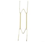 for Invisible Plate Hanger, Adjustable Spring Wire Wall Display for Round Square Dishes, Gold Home Decor, 8-16 Inch(12inch)