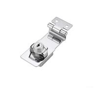 for Inward Opening Door Lock Buckle for Drawers, Featuring a Secure Key Locking System and Iron Construction, Built to Provide Protection for Household Storage (3 inches)