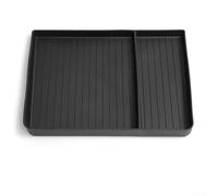 For Ioniq 5 Glove Box Storage Mat - Abs Car Co-pilot Organizer Tray for Interior Tidying 274 X 212 X 30 Mm Black