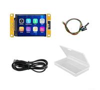 for iot for Starter Kit for esp32 2.8 Inch for Smart Touch Panel | Dual-core 240MHz for cpu, WiFi and for ble support, 2.8 inch capacitive touch, for ideal for iot projects