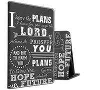 for iPad 10.2 Case 2021/2020 / 2019 Cases for 9th /8th /7th Gen Case,BEOTIWAD Auto Wake/Sleep Protective Stand Cover with Adjustable Angles for iPad 7th/8th/9th Gen,Jeremiah 29-11 Bible Verse