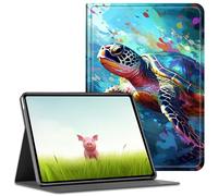 for iPad 10.2 Case 2021/2020 / 2019 Cases for 9th /8th /7th Gen Case,BEOTIWAD Auto Wake/Sleep Protective Stand Cover with Adjustable Angles for iPad 7th/8th/9th Gen,Sea Turtle in The Ocean